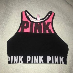 Pink Sports Bra